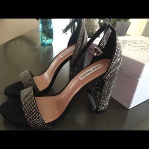 Embellished Steve Madden Heels glitter holiday